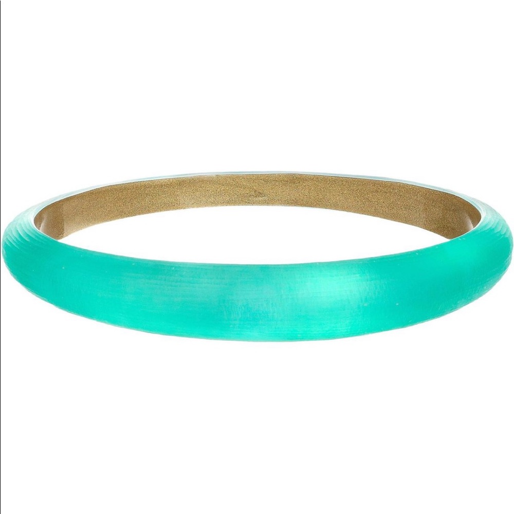 Alexis Bittar Turquoise Lucite Bangle